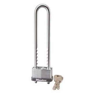 Master Lock 1 3/4 in. Laminated Steel Warded Padlock with Removable and Adjustable Shackle 517DHC