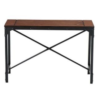 Home Decorators Collection Industrial Empire 36 in. W Bench in Black 0823100910