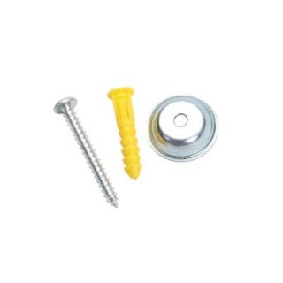 DuraHook Steel/Plastic Pegboard Mounting and Spacer Kit for DuraBoard or 1/8 in. and 1/4 in. Pegboard (15 Sets) 70015.0