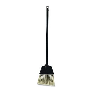 Genuine Joe Lobby Dust Pan Broom, 32(L), Black