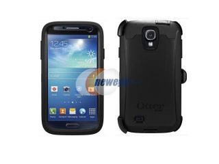 Otterbox Defender Series Case Cover For Samsung Galaxy S4 S IV I9500 GS4 Black w/ Holster 77 27434