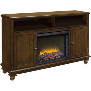 Pleasant Hearth Pearson Heritage Media Electric Fireplace for TVs up to 60", Walnut