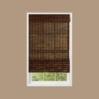 Radiance Cocoa Havana Bamboo Roman Shade   27 in. W x 72 in. L 0215488