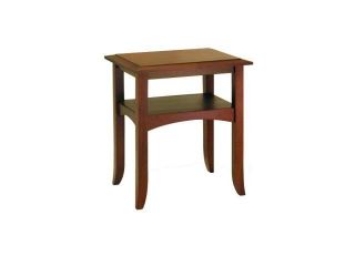 Craftsman End Table with Shelf