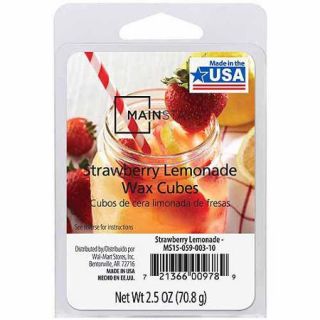 Mainstays Cube Melts, Strawberry Lemonade, 6 Pack