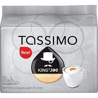 Tassimo King of Joe Cappuccino, 8 Creamer + 8 Espresso T Discs/Pack