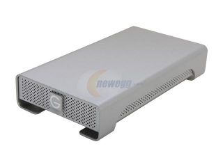 G Technology G Drive(Gen 4) 4TB 7200 RPM Professional High Performance EXternal Hard Drive eSATA/ USB 2.0/ Firewire800 Silver (0G02213)