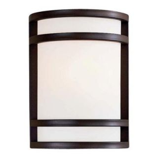 the great outdoors by Minka Lavery Bay View 1 Light Oil Rubbed Bronze Outdoor Wall Mount Lantern 9801 143