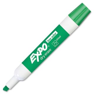 Expo Green Low odor Dry Erase Chisel Point Markers   1 Box   17453871