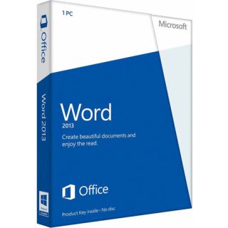 Microsoft Word 2013 32/64 Bit English (Windows) (Digital Code)