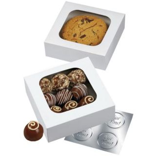 Window Treat Boxes 4.5"X4.5"X1.5" 3/Pkg White