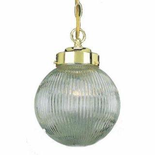 Filament Design Lenor 1 Light Polish Brass Incandescent Ceiling Pendant V1814 2