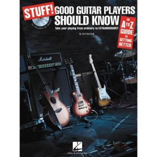 Hal Leonard STUFF Good Guitar Players Should Know   An A Z Guide to Getting Better (Book/CD)