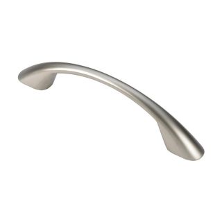 Siro Designs 3 3/4 in Center To Center Matte Nickel Pennysavers Arched Cabinet Pull