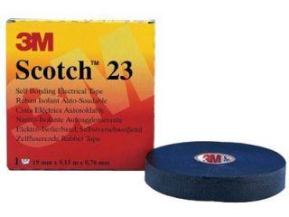 3M 15025 Scotch 23 Rubber Splicing Tape, 3/4" x 30ft, 1 Pack