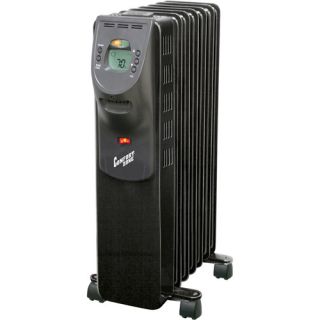 Comfort Zone Digital Oil Filled Convection Radiator Heater