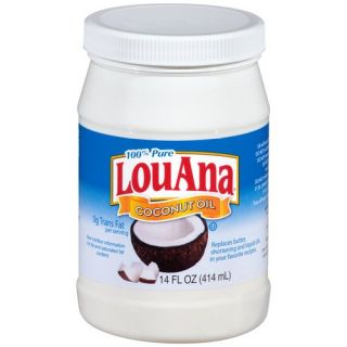 LouAna 100% Pure Coconut Oil, 14 fl oz