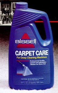 Bissell Carpet Care For Deep Cleaning Machines 6/64oz. Bottle —