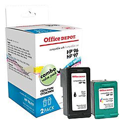 Brand OD9697 HP 9697  C9353FN  C8767WN  C9363WN Remanufactured BlackTricolor Ink Cartridges Pack Of 2
