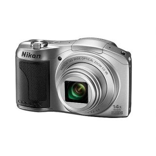 Nikon Silver COOLPIX L610 Digital Camera with 16 Megapixels and 14x Optical Zoom