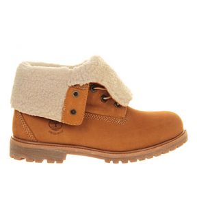 TIMBERLAND   Teddy fleece leather boots