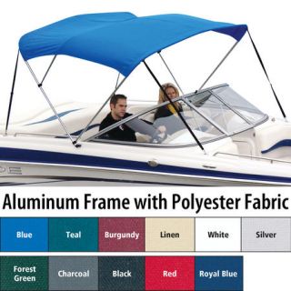 Shademate Polyester 3 Bow Bimini Top 6L x 54H 91 96 Wide 80480