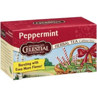 Celestial Seasonings Peppermint Herbal Tea, 20ct