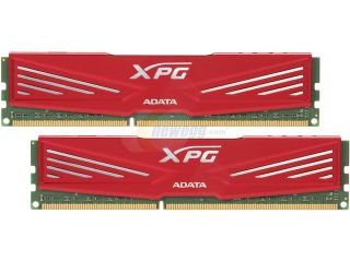 ADATA XPG V1.0 Series 16GB (2 x 8GB) 240 Pin DDR3 SDRAM DDR3 1866 (PC3 14900) Desktop Memory Model AX3U1866XW8G10 2X