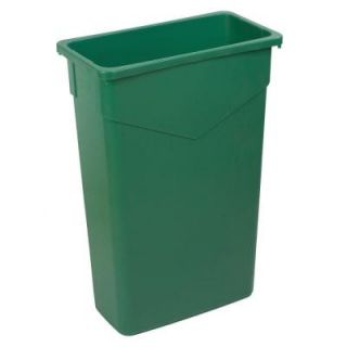 Carlisle TrimLine 23 Gal. Green Rectangular Trash Can (4 Pack) 34202309