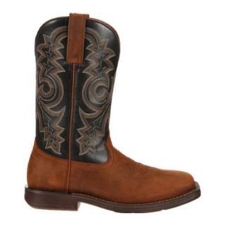Durango Mens Boots Western Rebel Tan/Black Leather   17432717