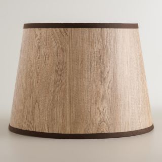 Wood Grain Table Lamp Shade