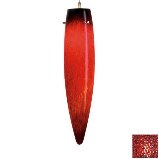 Nora Lighting 19.5 in x Red Cone Lamp Shade