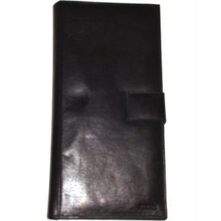 Boston Traveler York Collection Calf Leather Tri Fold Mens Wallet