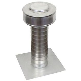 Active Ventilation 4 in. x 15 in. Aluminum Flat Roof Exhaust Static Vent in Mill Finish KV 4