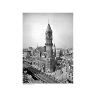 Jefferson Market Courthouse 1905 Poster Print (13 x 19)