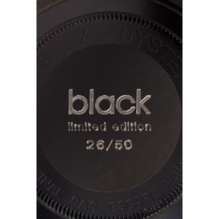 Black Limited Edition Matte Black Limited Edition Rolex Sea Dweller