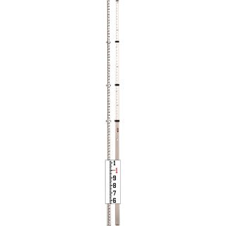 CST/Berger Telescoping Aluminum Leveling Rod — 13Ft.L, Ft. and 10ths Gradations, Model# 06-813  Measuring Poles   Rods