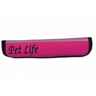 PET LIFE Medium Hot Pink Extreme Neoprene Joint Protective Reflective Pet Sleeves NS1PKMD