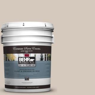 BEHR Premium Plus Ultra 5 gal. #N230 2 Old Map Satin Enamel Exterior Paint 985005