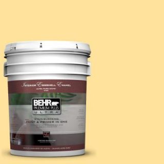 BEHR Premium Plus Ultra 5 gal. #P290 3 Roasted Corn Eggshell Enamel Interior Paint 275405