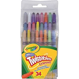Crayola Twistables Mini Crayons, 24/Pack