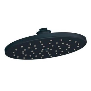 MOEN Waterhill 1 Spray 10 in. Eco Performance Rainshower Showerhead Featuring Immersion in Wrought Iron S112EPWR