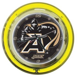 Trademark Global 14 in. Army Neon Wall Clock CLC1400 ARM