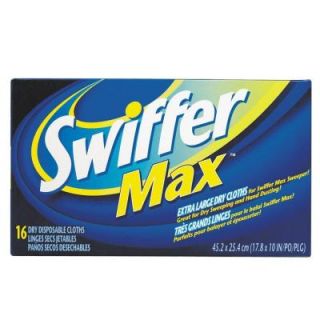 Swiffer Max XL Dry Cloth Refills (16 Count) (6 Pack) PGC 37109