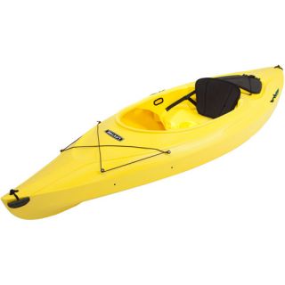 Lifetime, 9'8", 1 Man Boyd Sit Inside Kayak, Yellow, with Bonus Padded Seat Back