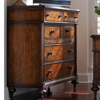 Stanley The Classic Portfolio British Colonial 5 Drawer Media Chest