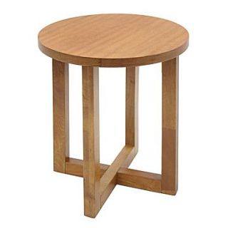 Regency Wood End Table, Medium Oak