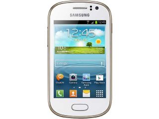 Samsung Galaxy Fame S6812 4 GB, 512 MB RAM White Unlocked GSM Dual SIM Android Cell Phone 3.5"