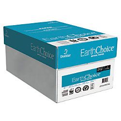 Domtar EarthChoice Office Paper 8 12 x 11  20 Lb FSC Certified 500 Sheets Per Ream Case Of 10 Reams