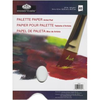 Essentials Palette Artist Paper Pad 9inX12in40 Sheets   17628069